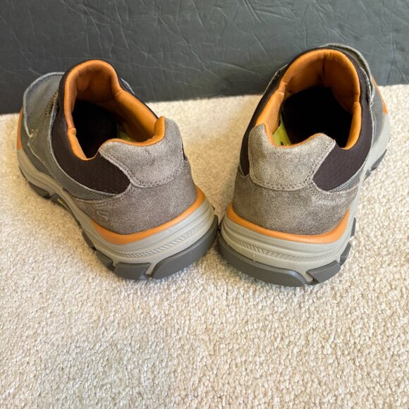 Skechers Respected Loleto Relaxed Fit Men's Slip On Sneakers Size 10 Brown - Picture 4 of 10